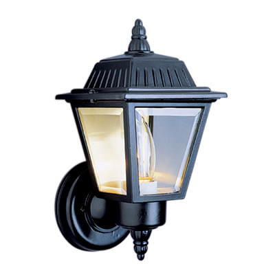 Trans Globe Lighting 4006 BC 1 Light Coach Lantern in Black Copper